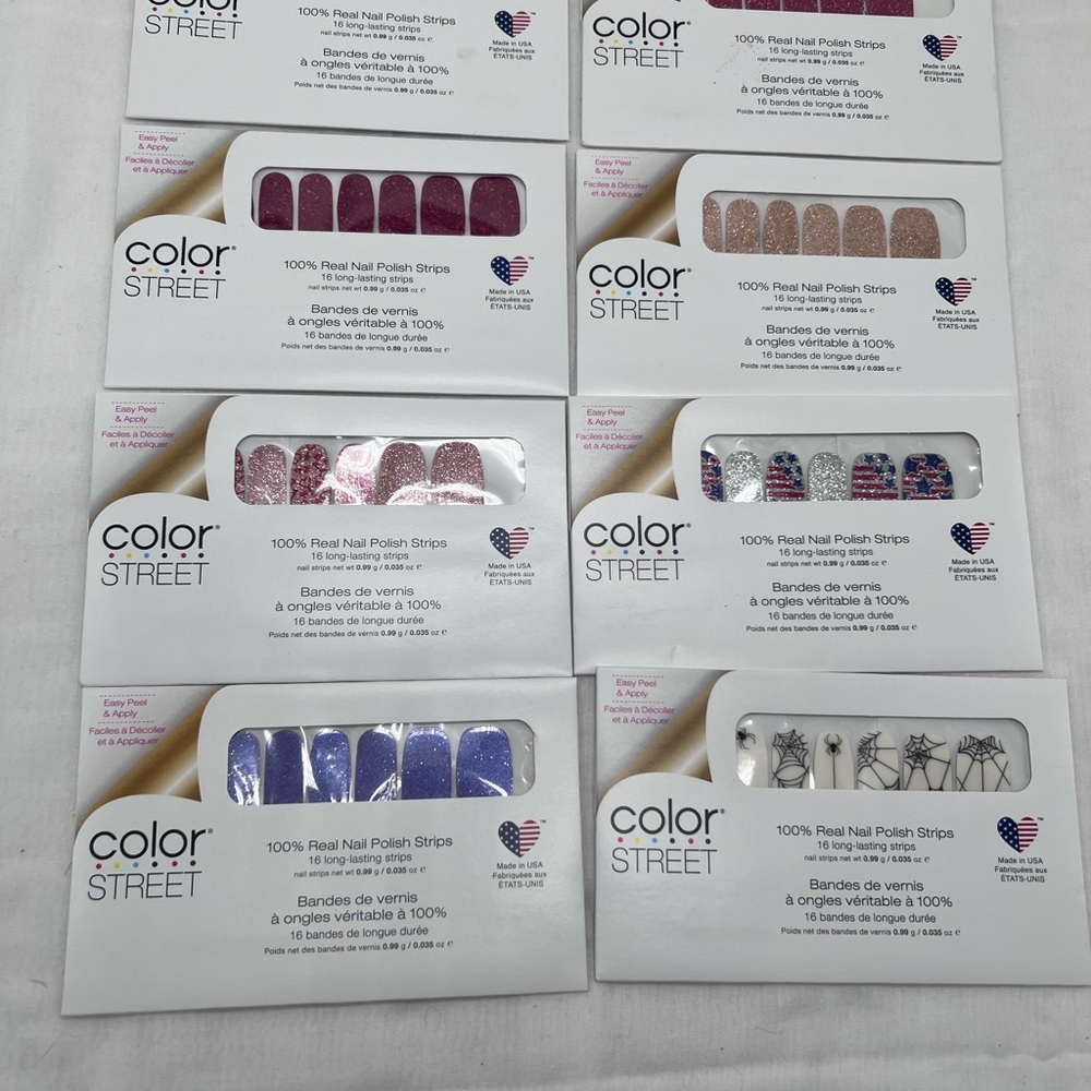 Color Street Vibrant Nail Wraps Quick Manicure